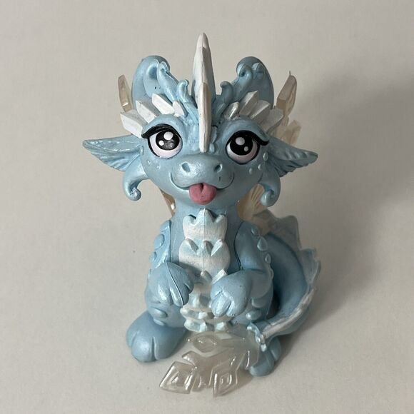 Dragons and Beasties - Flurry the elemental dragon RETIRED Blue
